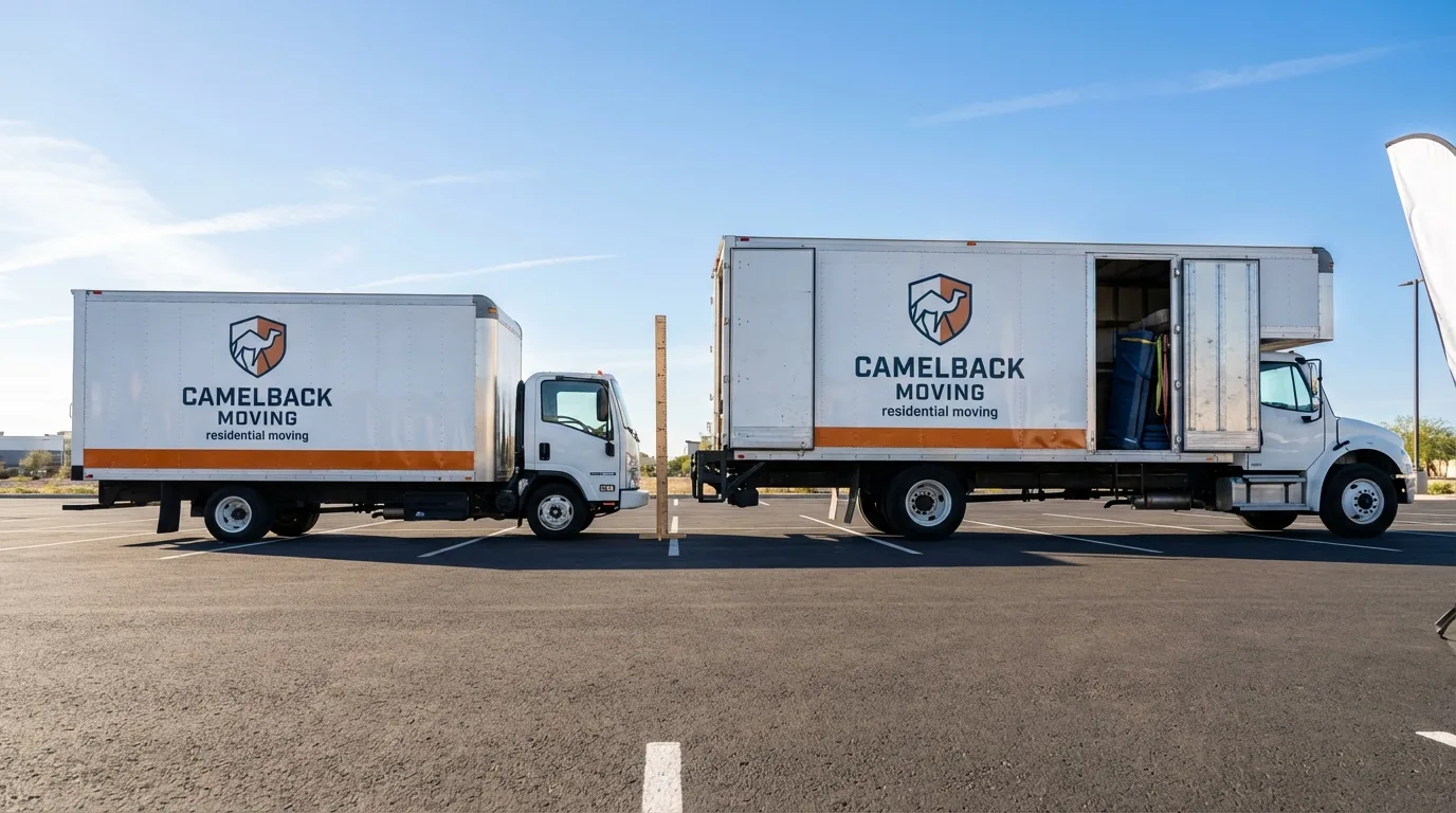 Moving truck size capacity guide in Paris